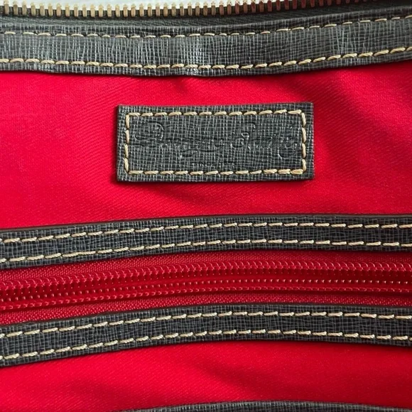 Dooney and Bourke Gray Saffiano Leather Zip Satchel.. NWOT.. never been used.. - Picture 6 of 8